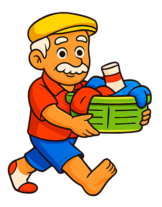 Wash and fold laundry service in St. Petersburg FL